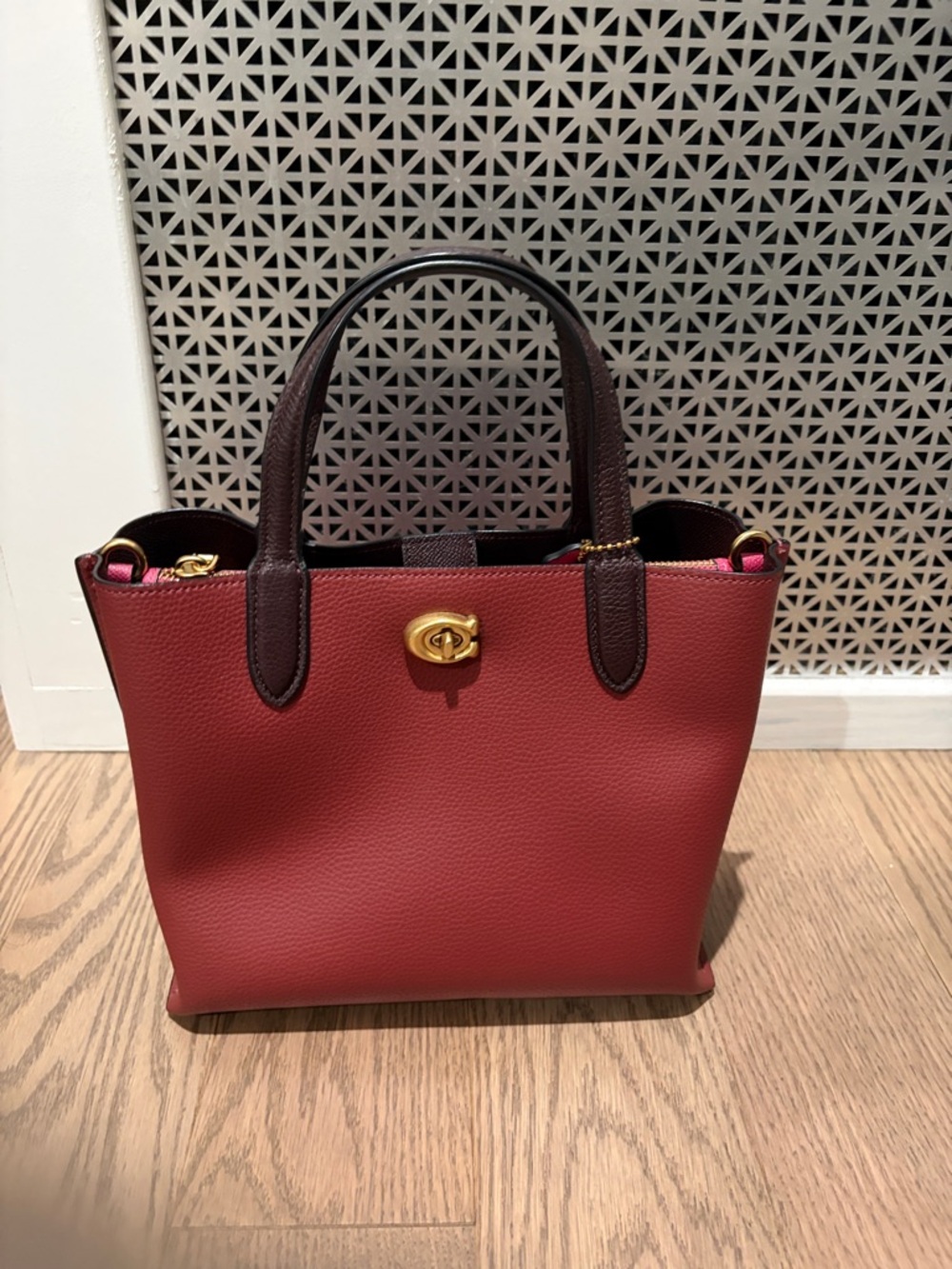 Coach small tote bag